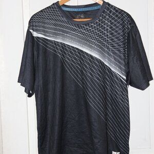 Everlast Black and White Geometric Short Sleeve Tee